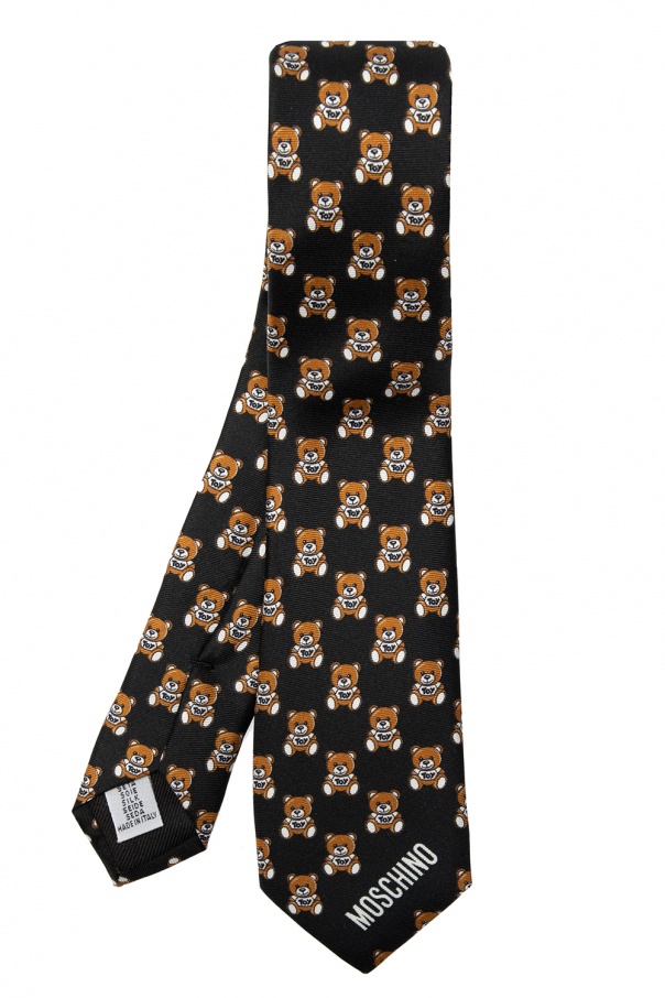 Moschino MOSCHINO TIE WITH LOGO